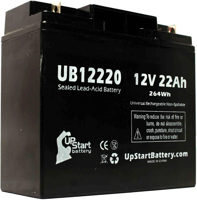 Alt view image 4 of 4 - 2X 12V 22Ah UB12220 Universal Battery Sealed Lead Acid AGM SLA