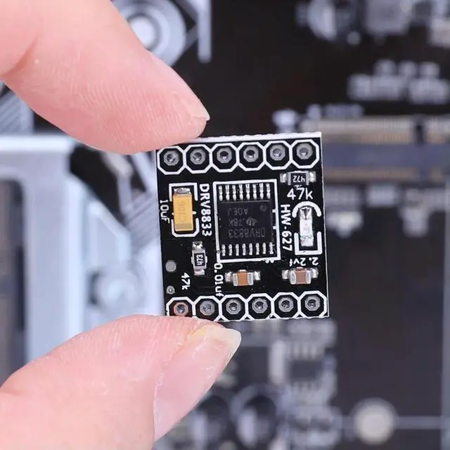 Alt view image 4 of 7 - 2pcs 6 Pin DC Gear Motor Driver Good Heat Dissipation Controller Board 3D Printer Parts 1.5A Single H Bridge DIY Components