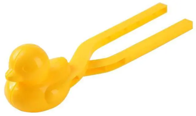 Main image of Cartoon Duck Snowball Maker Clip Kids Toys Outdoor Sand Snow Ball Mold Toys Winter Snow Ball Maker Sand Mold Tool
