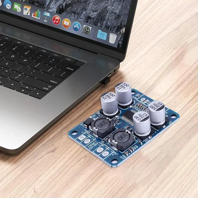 Alt view image 3 of 4 - TPA3118 PBTL Digital Audio Amplifier Board Mono Channel Digital Stereo Amplifier Module 1x60W DC8-24V for 4-8 Ohms Speaker