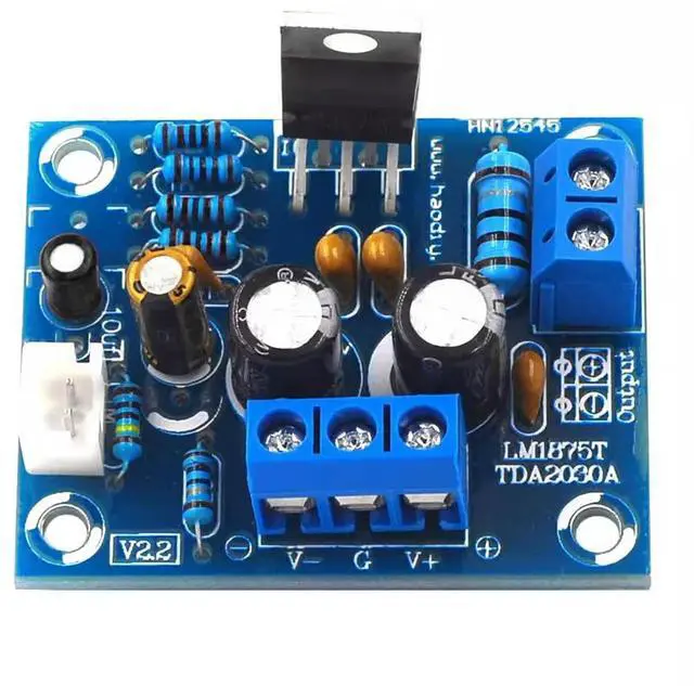 Alt view image 3 of 4 - LM1875T Mono Channel 20W Stereo Audio Amplifier Board Module HIFI Speaker Power Amplifier PCB Audio Amplify Board DIY Kits