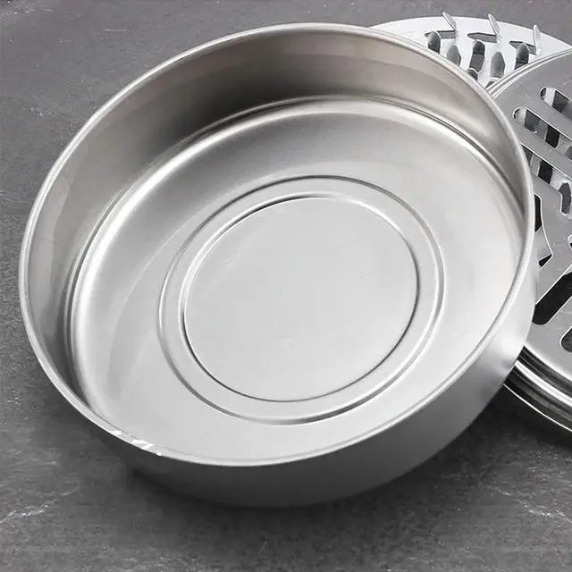 Main image of Mosquito Spiral Holder Box Stainless Steel Anti Mosquito Spiral Box with Lid Mosquito Incense Holder for Outdoor Travel