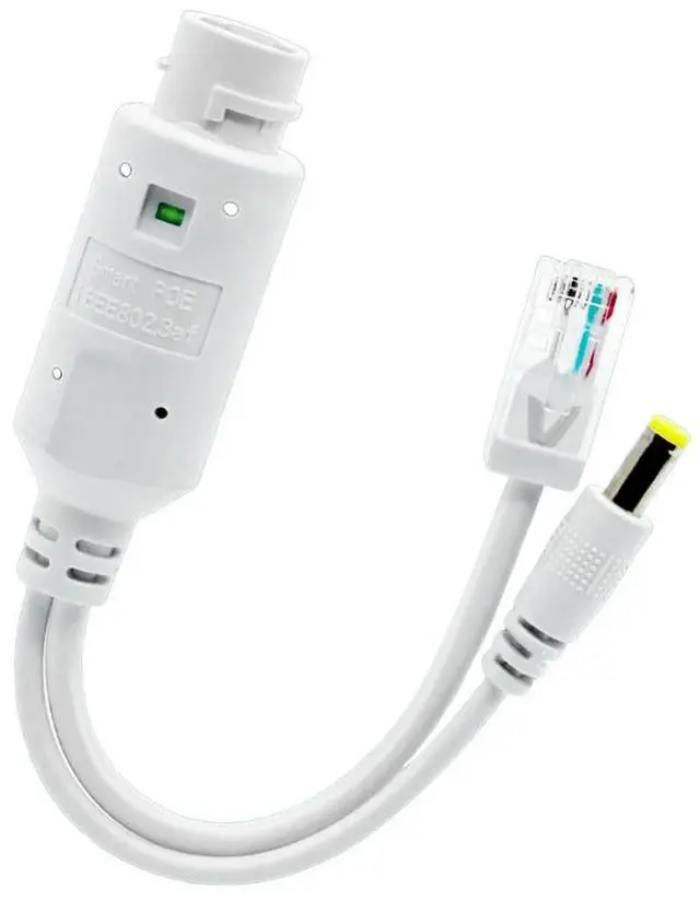 Main image of 48V To 12V POE Spliter Adapter Waterproof Video And Power Adapter Cable IEEE802.3af/at Compliant Supply Module Injector Extender