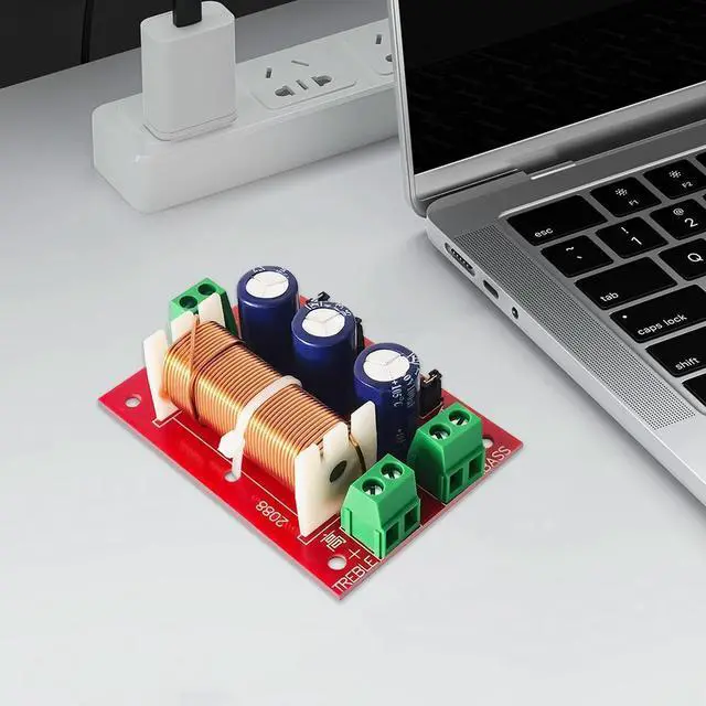 Alt view image 4 of 7 - 1-10Pcs YLY-2088 Double 2 Way 400W Adjustment Treble/Bass Frequency Divider Speaker Audio Crossover Filter Modules