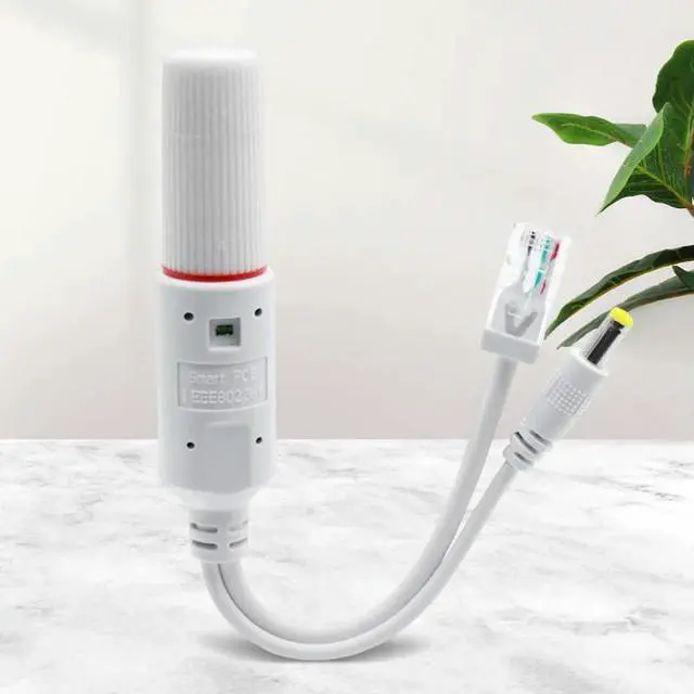 Alt view image 4 of 7 - 48V To 12V POE Spliter Adapter Waterproof Video And Power Adapter Cable IEEE802.3af/at Compliant Supply Module Injector Extender