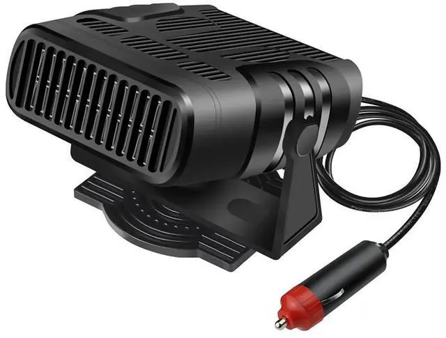 Alt view image 5 of 7 - Car Heater 12V/24V 120W 200W Portable Auto Heater 2 IN 1 Electric Cooling Heating Fan Auto Windshield Defroster Demister Heater
