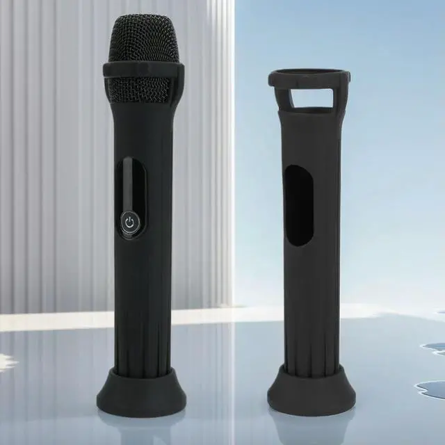 Alt view image 4 of 7 - Silicone Case Mic Sleeves Microphone Case Microphone Protective Cover for JBL Wireless Microphone