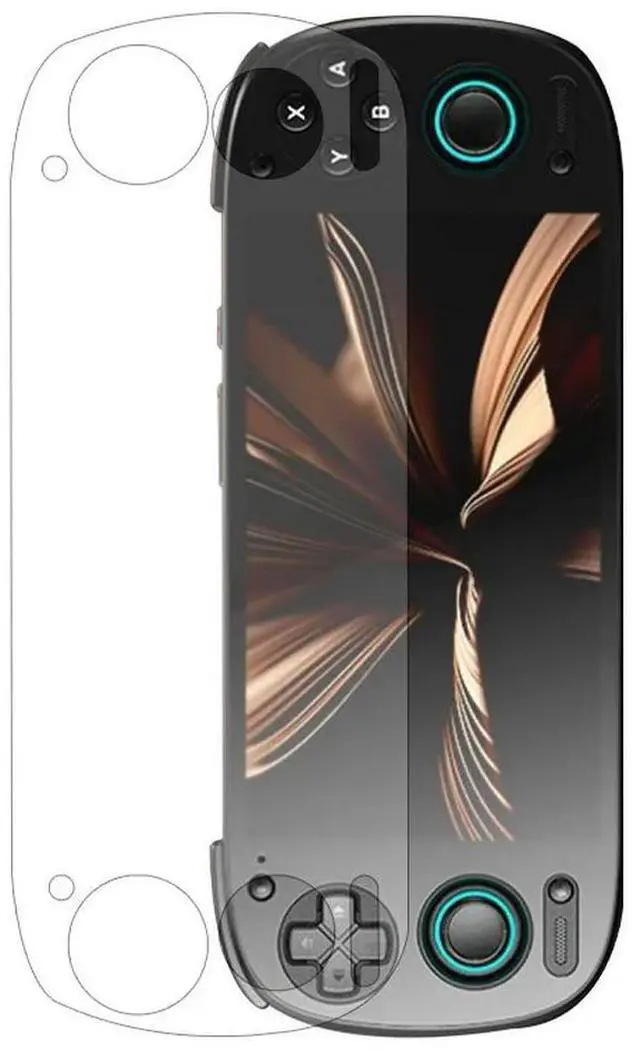 Alt view image 2 of 7 - For Retroid Pocket 5 Tempered Glass Screen Protector Films 9H Anti-Scratch Ultra-Clear Game Console Tempered Glass Film