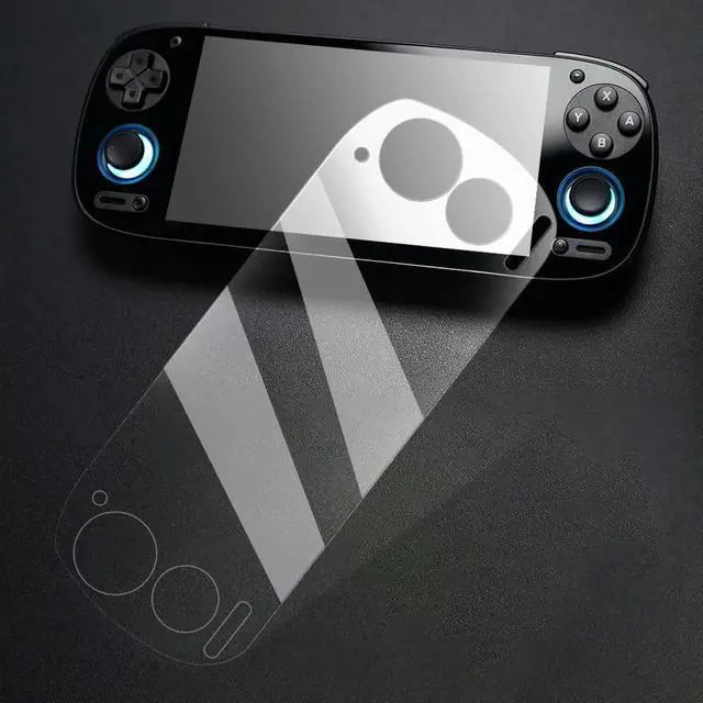 Alt view image 3 of 7 - For Retroid Pocket 5 Tempered Glass Screen Protector Films 9H Anti-Scratch Ultra-Clear Game Console Tempered Glass Film