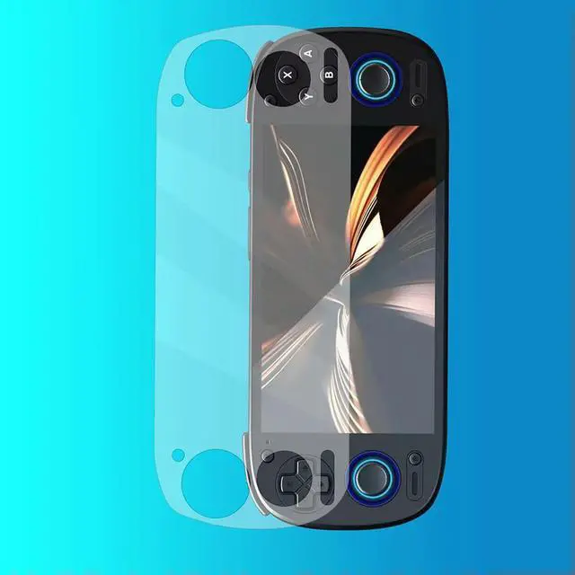 Alt view image 4 of 7 - For Retroid Pocket 5 Tempered Glass Screen Protector Films 9H Anti-Scratch Ultra-Clear Game Console Tempered Glass Film