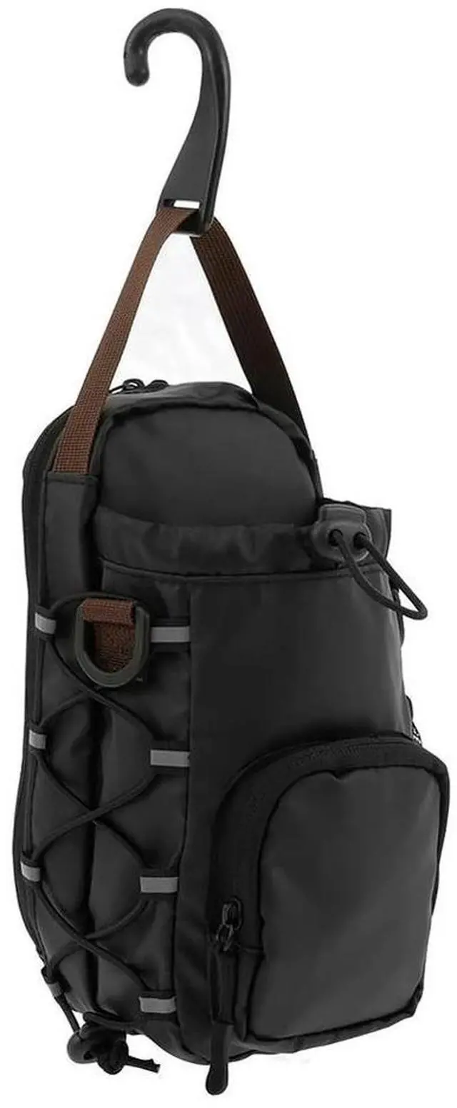 Main image of Magnetic Gym Sling Bag W/ Bottle Holder Gym Crossbody Bag Gym Bottle Carrier Bag for Men Women Gym Accessories Organizer