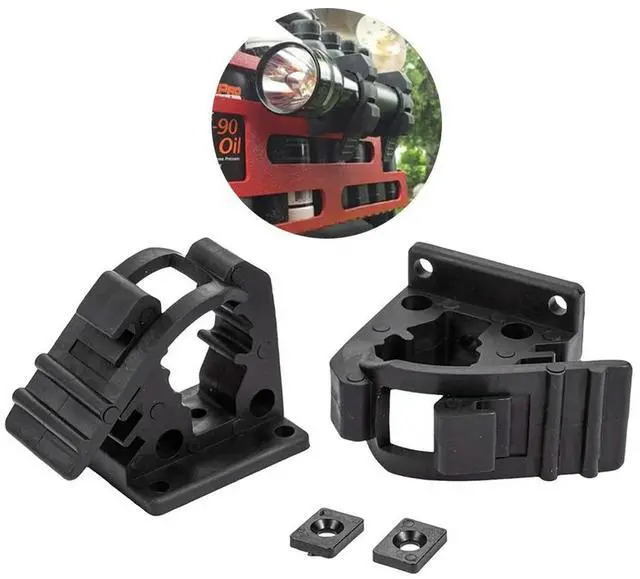 Alt view image 3 of 7 - Shovel Holder Mount for Mounting Tools Equipment Auto Shovel Mount Bar Clamp Shovel Holder Bracket Trailer RV Boat Accessories