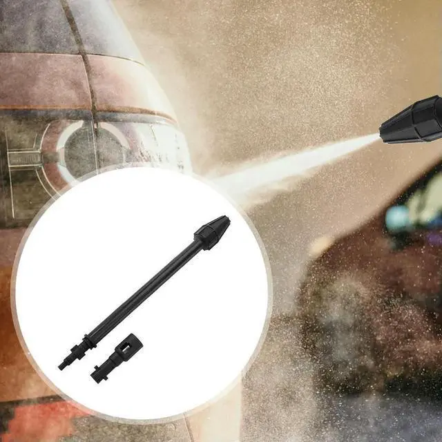Alt view image 3 of 7 - High Pressure Washer Turbo Lance Nozzle Dirt Blaster Rotating Spray Cleaner Extension for Karcher K2 K7 Lavor Vax Comet