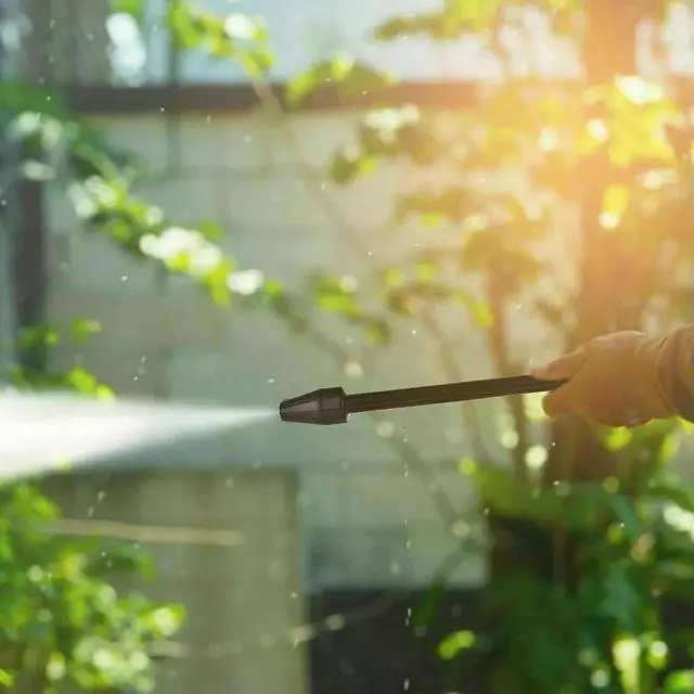 Alt view image 4 of 7 - High Pressure Washer Turbo Lance Nozzle Dirt Blaster Rotating Spray Cleaner Extension for Karcher K2 K7 Lavor Vax Comet