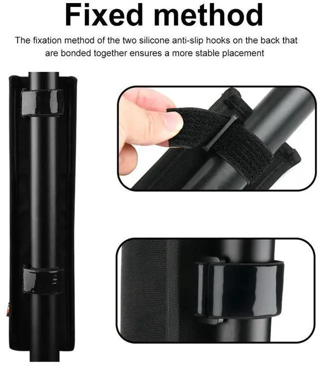 Alt view image 4 of 7 - Drumstick Container Bag Nylon Drum Sticks Holder Bag Drumstick Tube Bag for Drumsticks Mallets