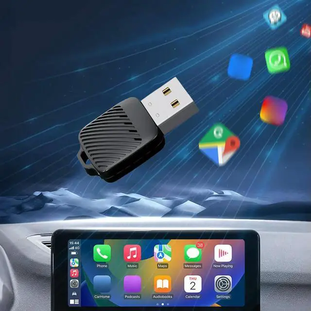 Alt view image 4 of 7 - 2 in 1 Wireless CarPlay Android Auto Adapter Box Convert Wired To Wireless Auto Connect Plug & Play for Factory Wired Cars