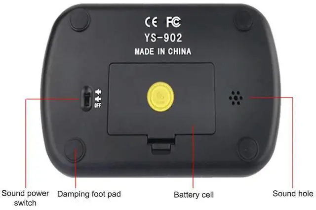 Alt view image 2 of 7 - Professional Board Game Timer Count Up Down Board Game Stopwatch Portable Digital Watch Table Games for International Chess