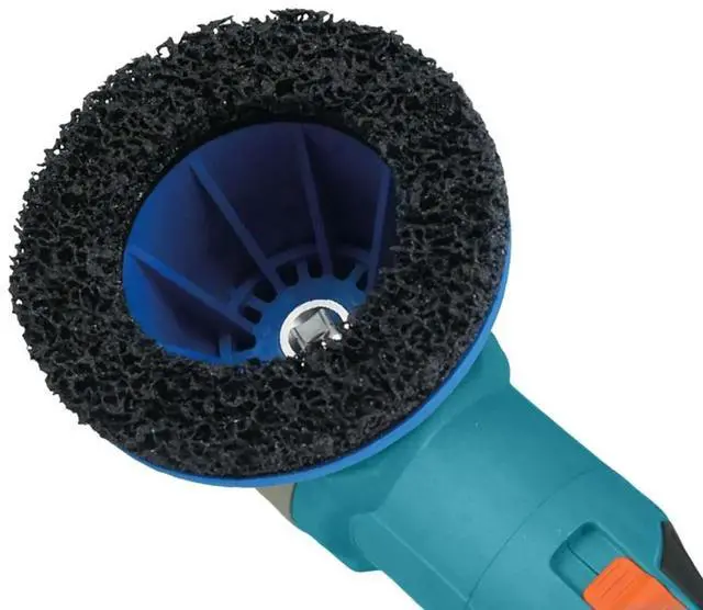 Alt view image 8 of 8 - Professional Wheel Hub Grinder Kit Wheel Hub Brush Wheel Hub Grinder Resurfacing Cleaning Kit for European Cars & Caravans