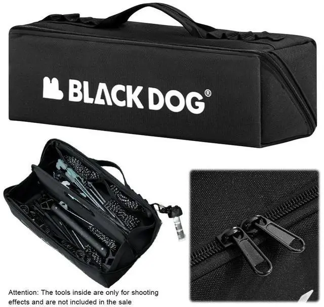 Alt view image 6 of 8 - 9.5L Camping Tool Bag 600D Oxford Cloth Outdoor Travel Organizer Camping Equipment Bag Outdoor Hiking Travel Accessories