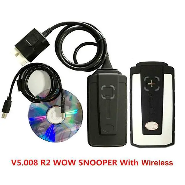 Alt view image 7 of 8 - Wow Snooper Car Diagnostic Tools Bluetooth On-BD with dvd-rom France Version Trucks Car Code Reader Diagnostic Scan Tool