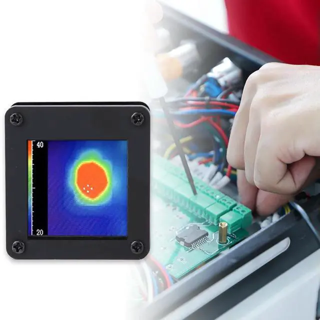 Alt view image 6 of 8 - Infrared LCD Thermograph Thermal Imager Industrial Temperature Detect Camera for Industry Measuring Accessories