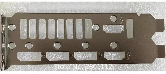 Main image of I/O IO Shield Baffle for RTX-3090-O24G-GAMING 3080 O10G WHITE Graphics Card Block Back Plate Blank Bezel Blocking Plate