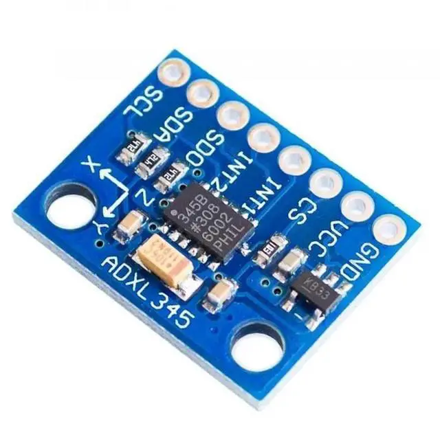 Alt view image 2 of 4 - GY-291 ADXL345 digital three-axis acceleration of gravity tilt module IIC / SPI transmission