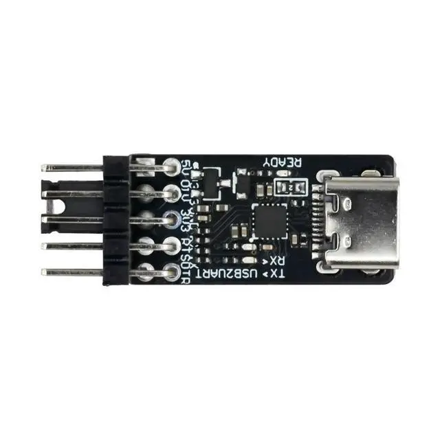 Alt view image 2 of 3 - CH343P USB to Serial/TTL UART Module 3.3V 5V Switch Instead CH340