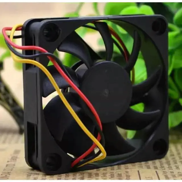 Alt view image 2 of 2 - CPU Fan For Y. S.TECH FD126015MB 12V 0.16A 6015 Dual Ball Silent Cooling Fan 6CM 60*60*15MM