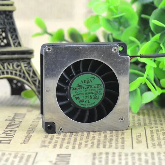 Alt view image 2 of 2 - CPU Radiator ADDA AB4512HX-GD0 4CM 4510 12V 0.20A Turbo blower centrifugal fan 45*45*10mm