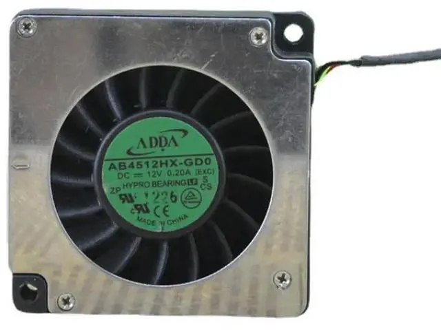 Main image of CPU Radiator ADDA AB4512HX-GD0 4CM 4510 12V 0.20A Turbo blower centrifugal fan 45*45*10mm