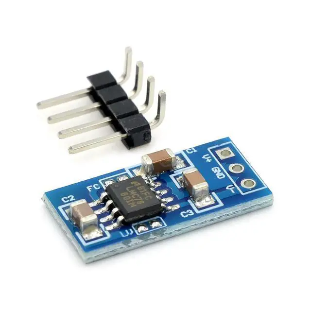 Alt view image 2 of 6 - LM7660 Switching regulator positive voltage to negative voltage voltage reversal module