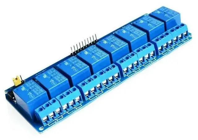 Alt view image 2 of 3 - 8 Channel 5V Relay Module with Optocoupler For Ard uino PIC ARM AVR DSP