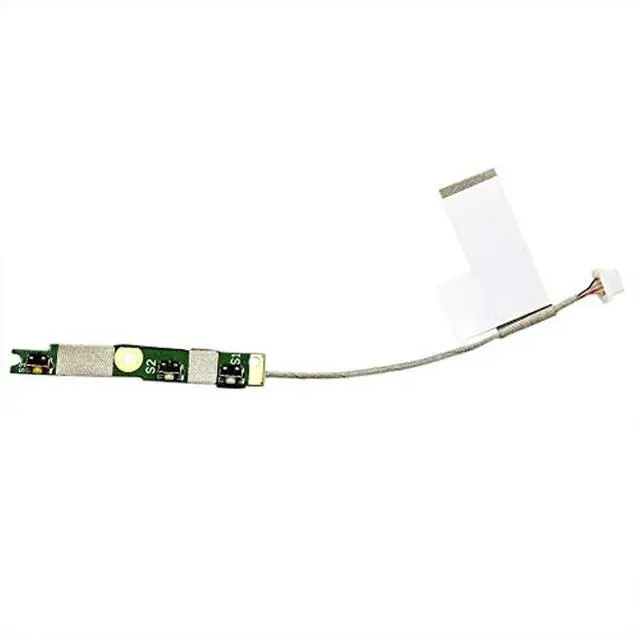 Alt view image 3 of 3 - Power Button Board with Cable for Inspiron 13 7368 5368 5378 03G1X 450.07R0A.0012 P69G 3G1X1/Latitude 3390 2-in-1