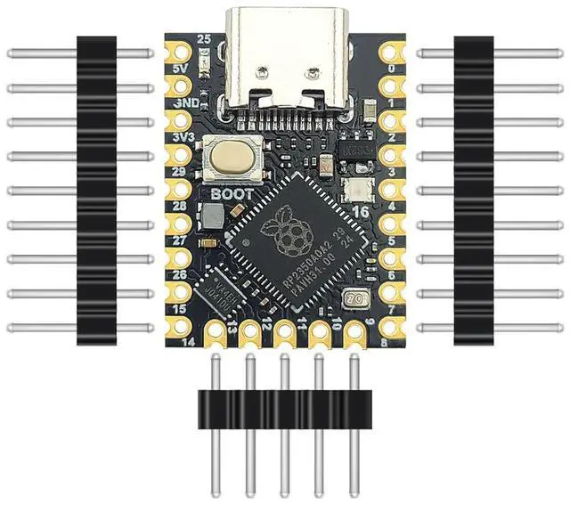 Alt view image 2 of 3 - RP2350 Development Board Module for Raspberry Pi Zero MCU Dual Core 150MHz 520KB SRAM 2MB Flash UART I2C SPI PWM USB1.1 TYPE-C