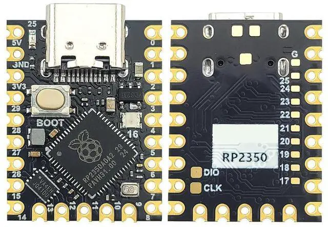 Main image of RP2350 Development Board Module for Raspberry Pi Zero MCU Dual Core 150MHz 520KB SRAM 2MB Flash UART I2C SPI PWM USB1.1 TYPE-C