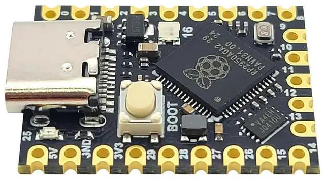 Alt view image 3 of 3 - RP2350 Development Board Module for Raspberry Pi Zero MCU Dual Core 150MHz 520KB SRAM 2MB Flash UART I2C SPI PWM USB1.1 TYPE-C
