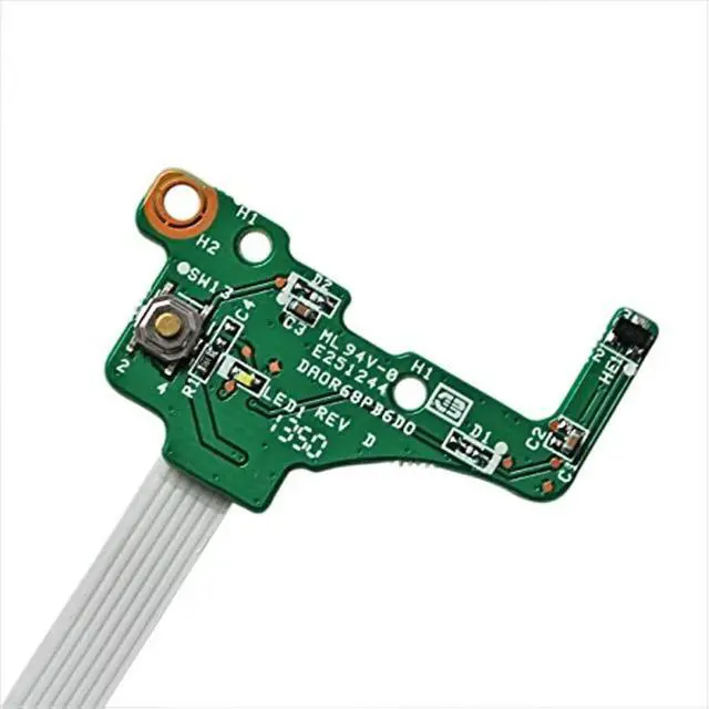 Alt view image 2 of 3 - Power Button Board for Pavilion 17.3" 17-e Series DA0R68PB6D0 720673-001/17-E 15-E 15-E000 TPN-Q118 Q117 15-e064TX 14-E