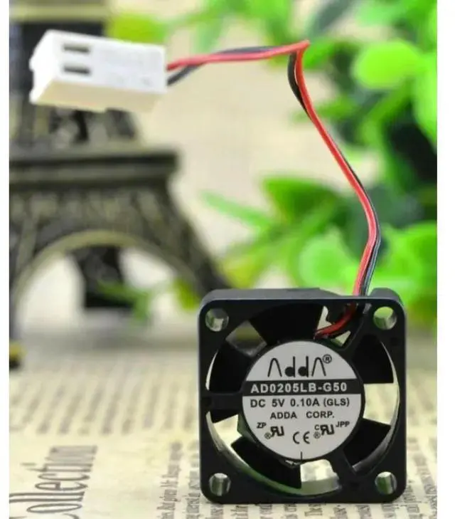 Main image of Cooling Fan Radiator for ADDA AD0205LB-G50 2510 Double Ball Bearing 5V 0.10A High Air Volume 25*25*10mm