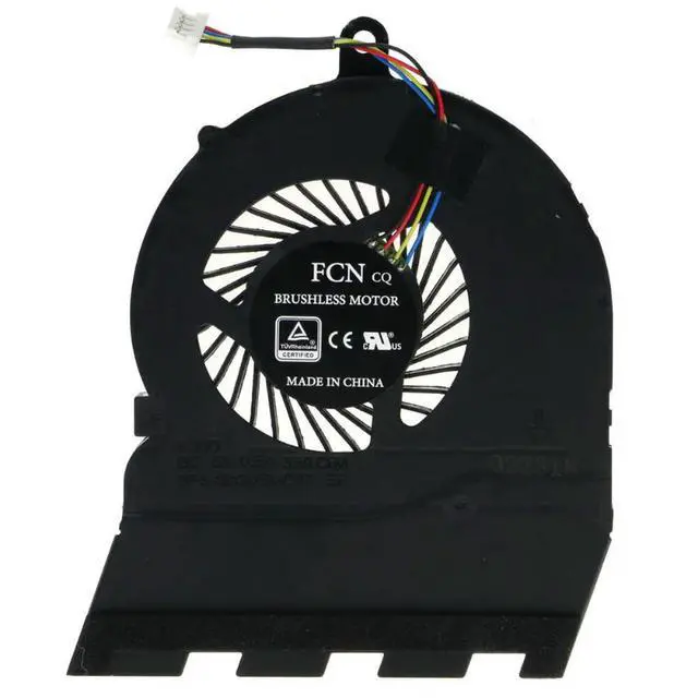 Alt view image 2 of 3 - Laptop CPU Cooling Cooler Fan For Inspiron 5565 5567 5767 789DY 0789DY DFS481305MCOT