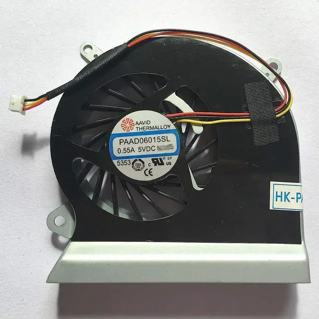 Alt view image 2 of 3 - Fan Replacement for GE60 MS-16GA MS-16GC MS-16GH GE60 0NC GE60 0ND GE60 2OC GE60 2OD GE60 2OE Series CPU Cooling Fan 5VDC