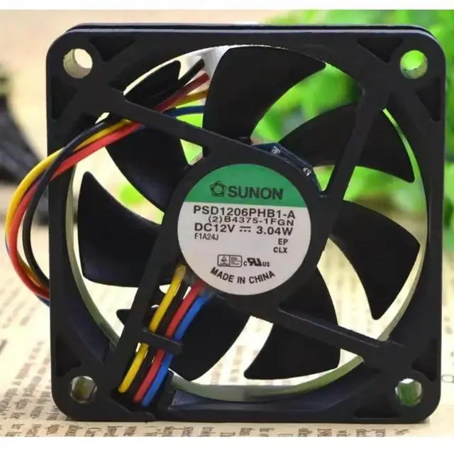 Main image of Cooler Fan for PSD1206PHB1-A 12V 3.04W Chassis Server Cooling Fan 6015 60 *60 * 15MM