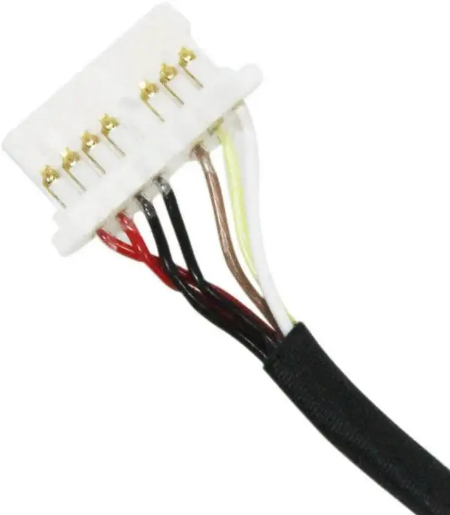Alt view image 2 of 3 - DC Power Jack Cable  For X360 13-4003dx 13-4005dx 13-4001 13-4001dx 13-4002dx 13-4193dx 13-4193nr 13-4194dx 13-4101dx