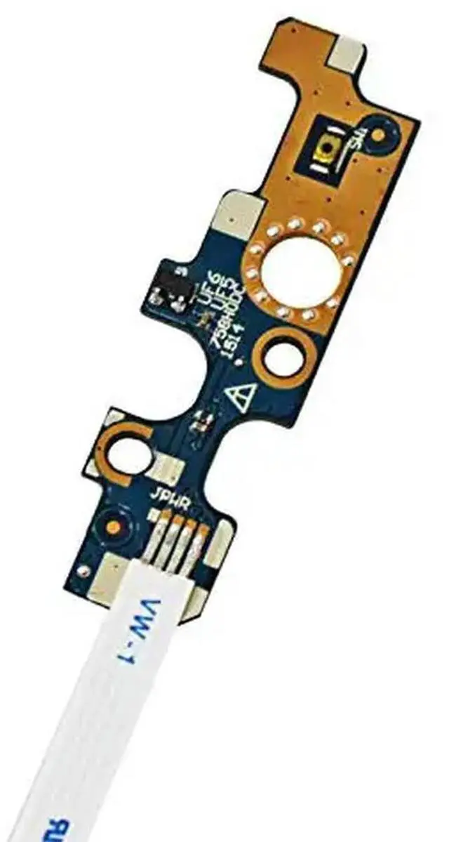 Main image of Power Button Board Replacement for Ins-piron 17" 17-5000 Series 5755 5758 5759 Inspiron 14 5455 LS-B845P with 8-inch cable