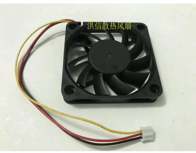 Alt view image 2 of 2 - CPU Fan for EVERCOOL EC6010L12ER DC 12V 0.14A 3-wire Silent Cooling Fan
