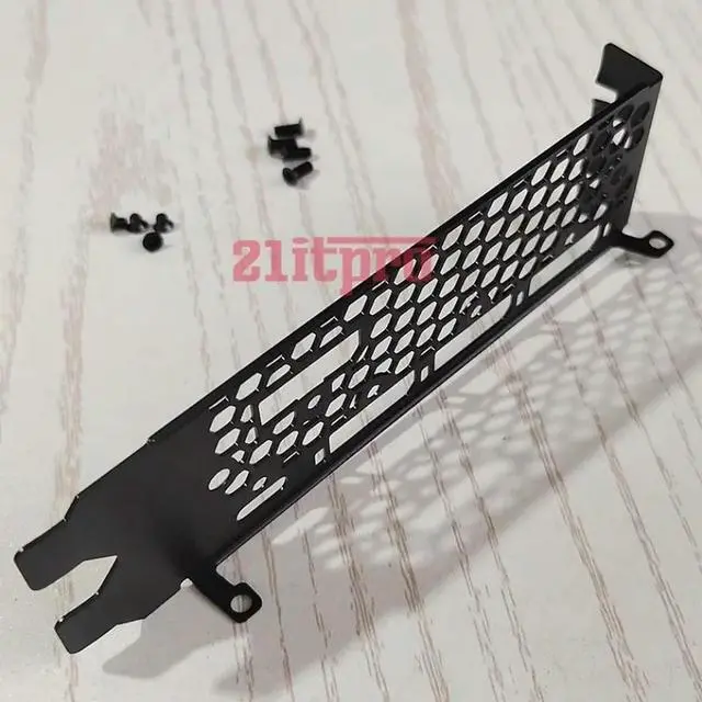 Alt view image 2 of 2 - I/O IO Shield Back Plate Baffle for rtx8000 rtx5000 rtx6000 quadro Graphics card long bezel