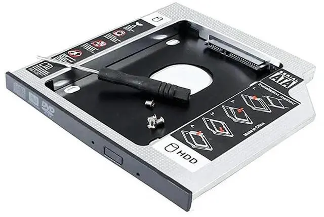 Main image of 12.7mm 2nd SATA HDD SSD Hard Drive Caddy for Optiplex 790 780 990 7010 755 3020 960 7020