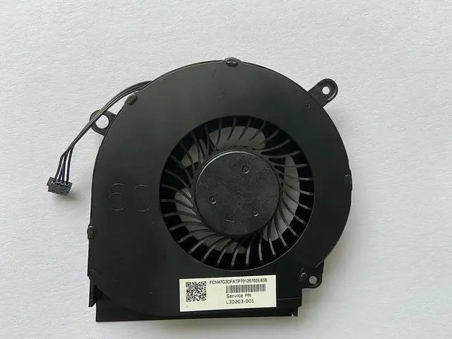 Alt view image 2 of 3 - Replacement Fan  For Omen 15-DC Gpu Cooling Fan L30203-001
