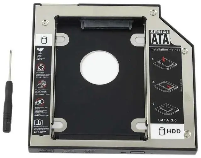 Main image of 2nd SATA SSD Hard Drive HDD Caddy for ProBook 6560b 6550b 6360b 6570b 6470b 6460b 6360b 6540b 6475b Laptop