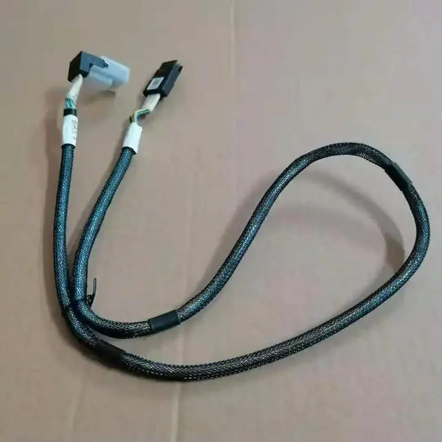 Alt view image 2 of 2 - For PowerEdge R910 array card RAID SAS1 data cable Y100N